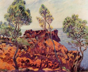 Armand Guillaumin : Agay, the Red Rocks